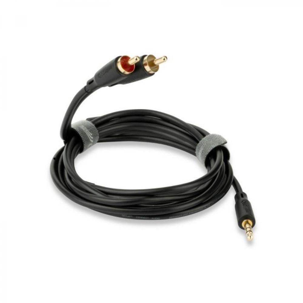 QED Connect 3.5MM-2RCA 0.75m