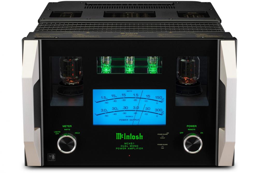 McIntosh MC451 dual mono hybridi-päätevahvistin, 150 + 300W