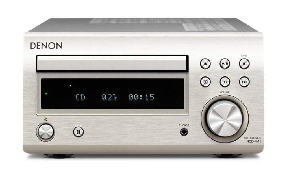 Denon RCD-M41DAB mikrosarja, hopea