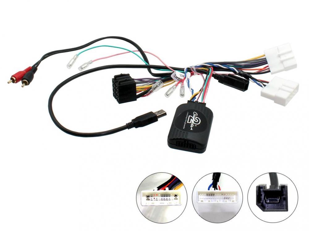 Connects2 CTSNS009.2 Nissan Qashqai 2014 - 2017 rattisäädinadapteri