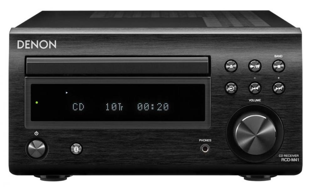 Denon RCD-M41 mikrosarja, musta