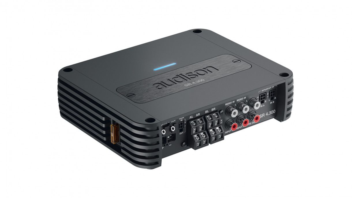 Demo Audison SR4.300 4-kanavainen vahvistin