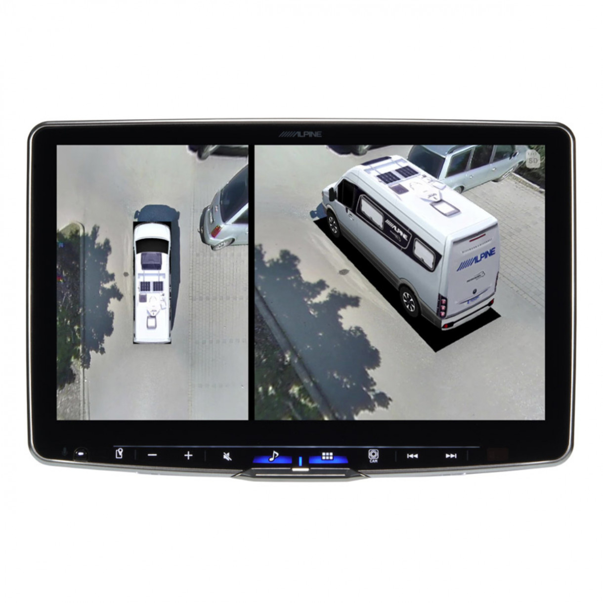 Alpine HCS-T100 360° kamerajärjestelmä