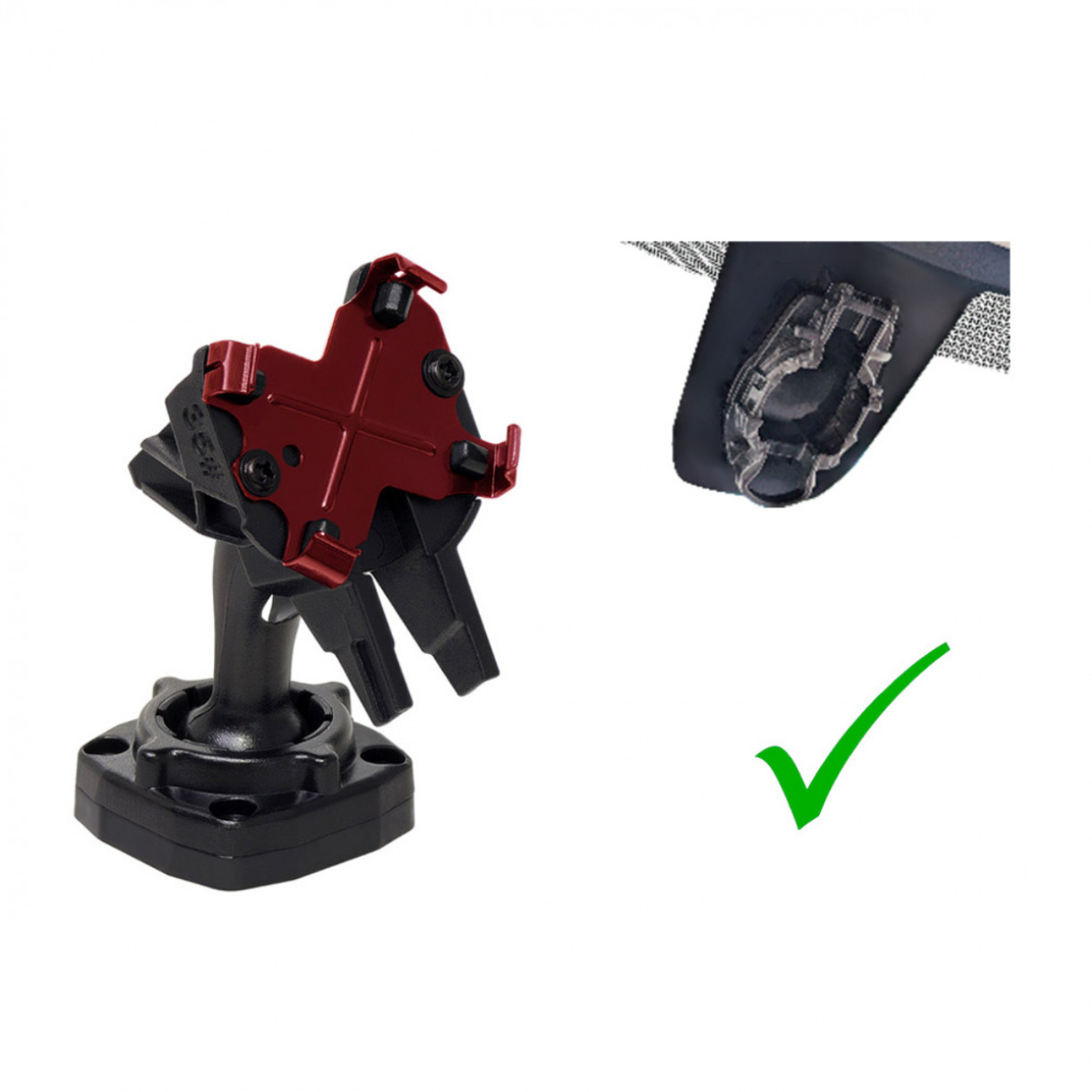 Alpine KTE-DME-BCRA2 VW asennussarja DME-R1200 taustapeilinäytölle