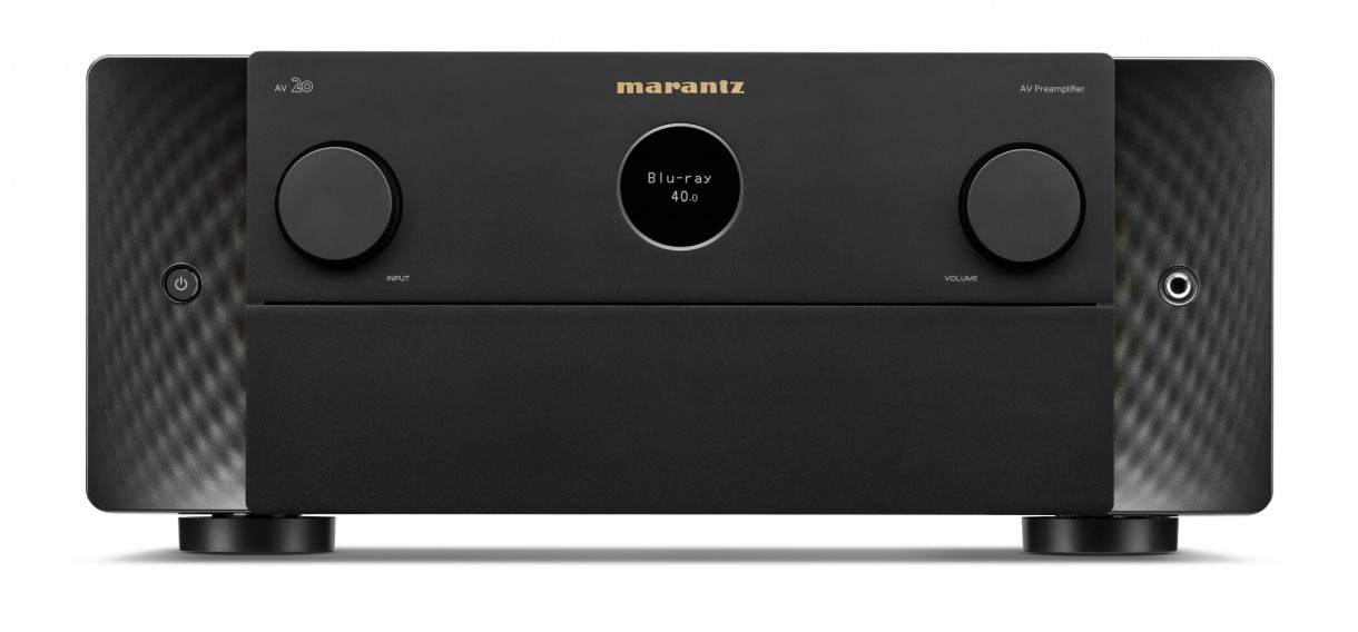 Marantz AV 20 AV-esivahvistin, musta
