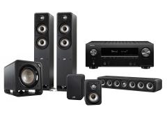 Kotiteatteripaketti Denon AVR-X2700H + Polk Signature Elite 5.1 kaiutinsarja, musta Kotiteatteripaketti Denon AVR-X2700H + Polk Signature Elite 5.1 kaiutinsarja, musta