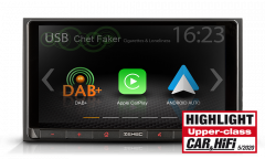 Demokappale Zenec Z-N528 2-DIN Apple CarPlay / Android Auto soitin