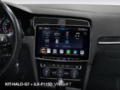 Alpine ILX-F115D-G7 VW Golf 7 Halo 11 -soitin